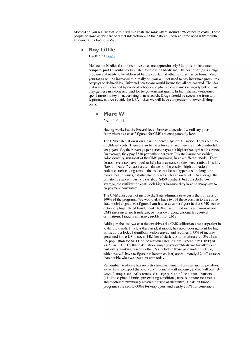 Pros and Cons of Universal Health Care - Page 11