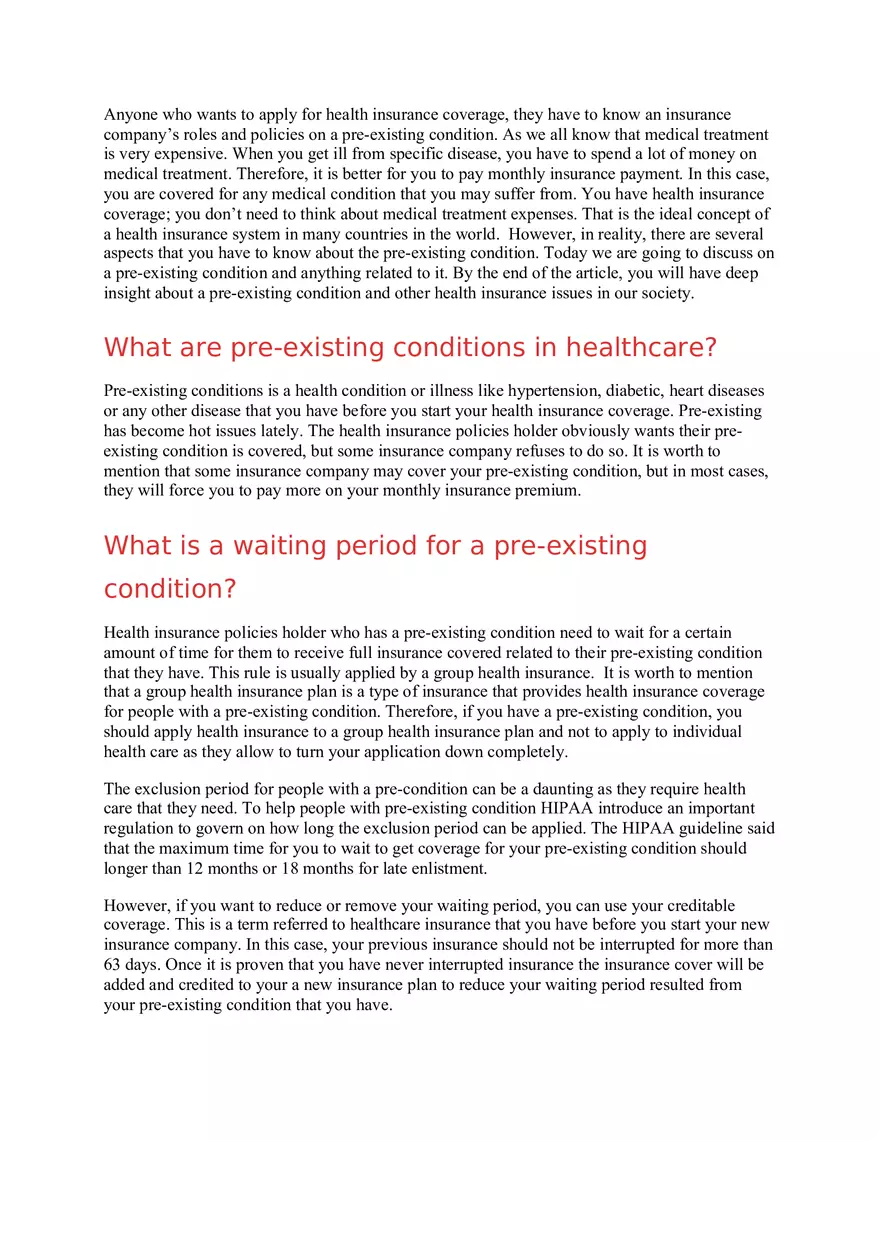 Pros and Cons of Universal Health Care - Page 5