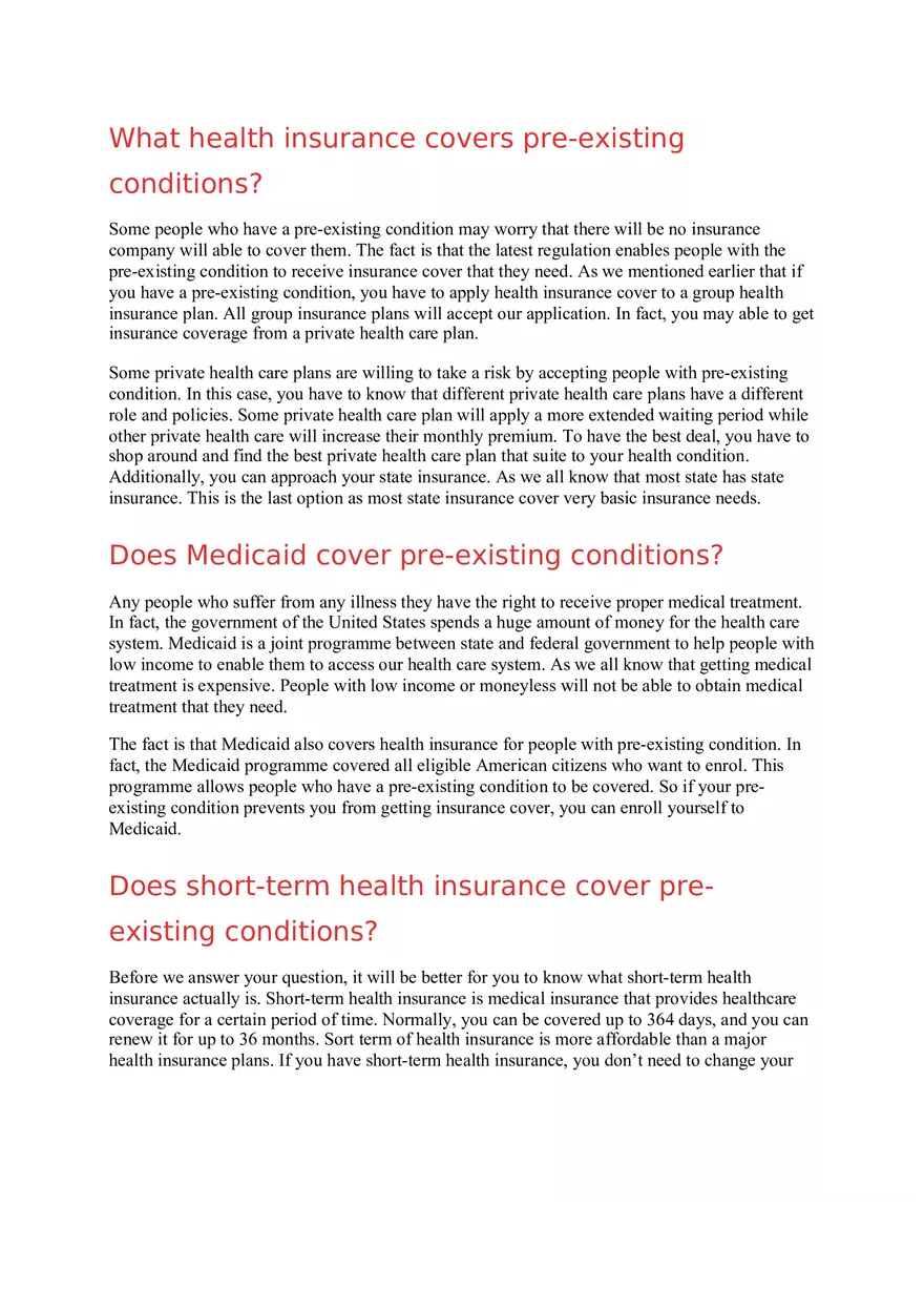 Pros and Cons of Universal Health Care - Page 6
