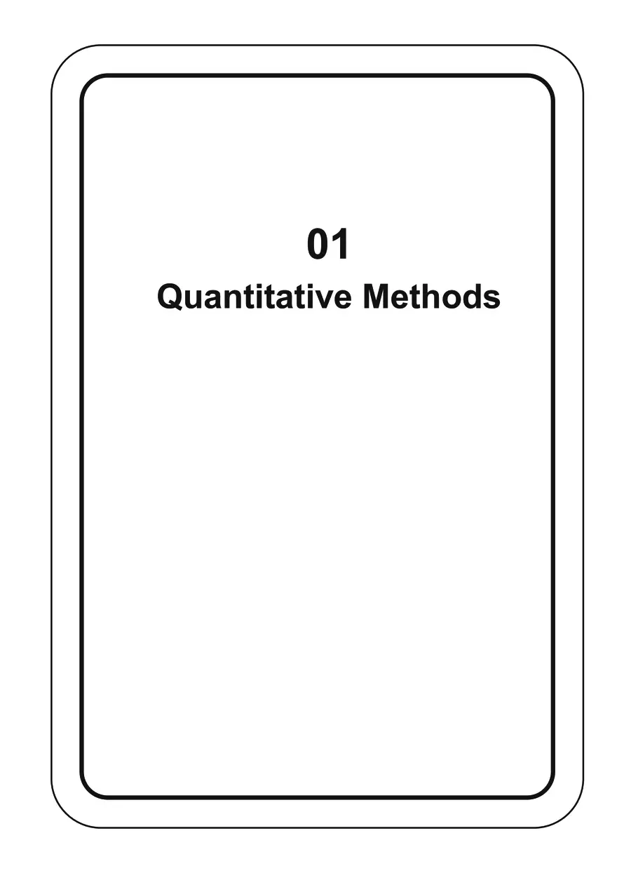 01 - Quantitative Methods - Page 1