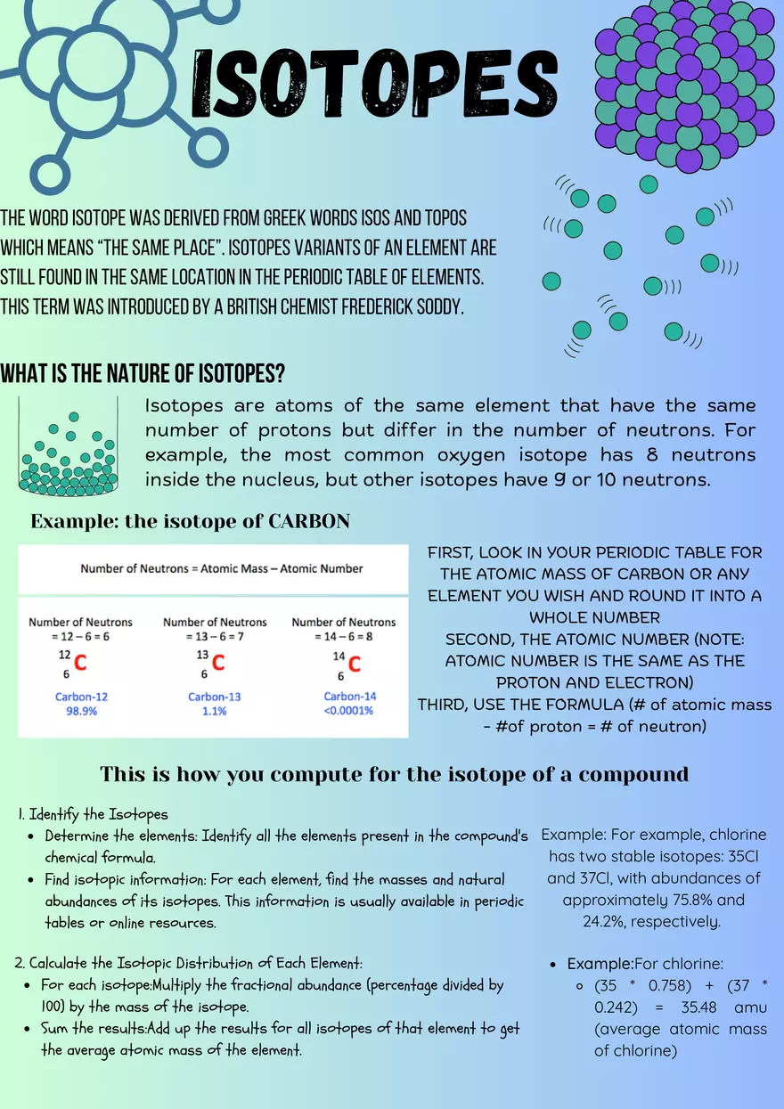 Isotopes and Their Uses - Page 1