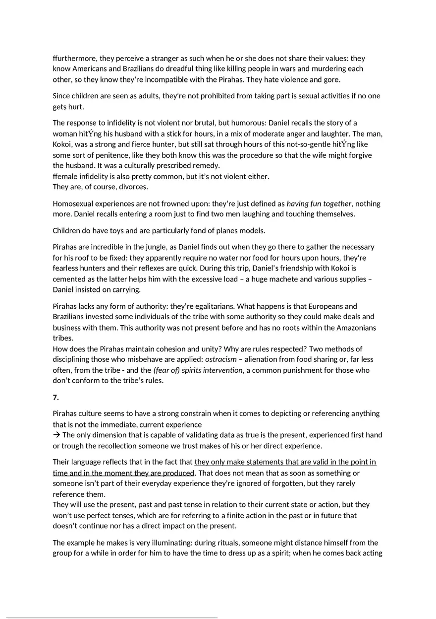 Don't Sleep, There are Snakes by Daniel Everett - Summary - Page 10