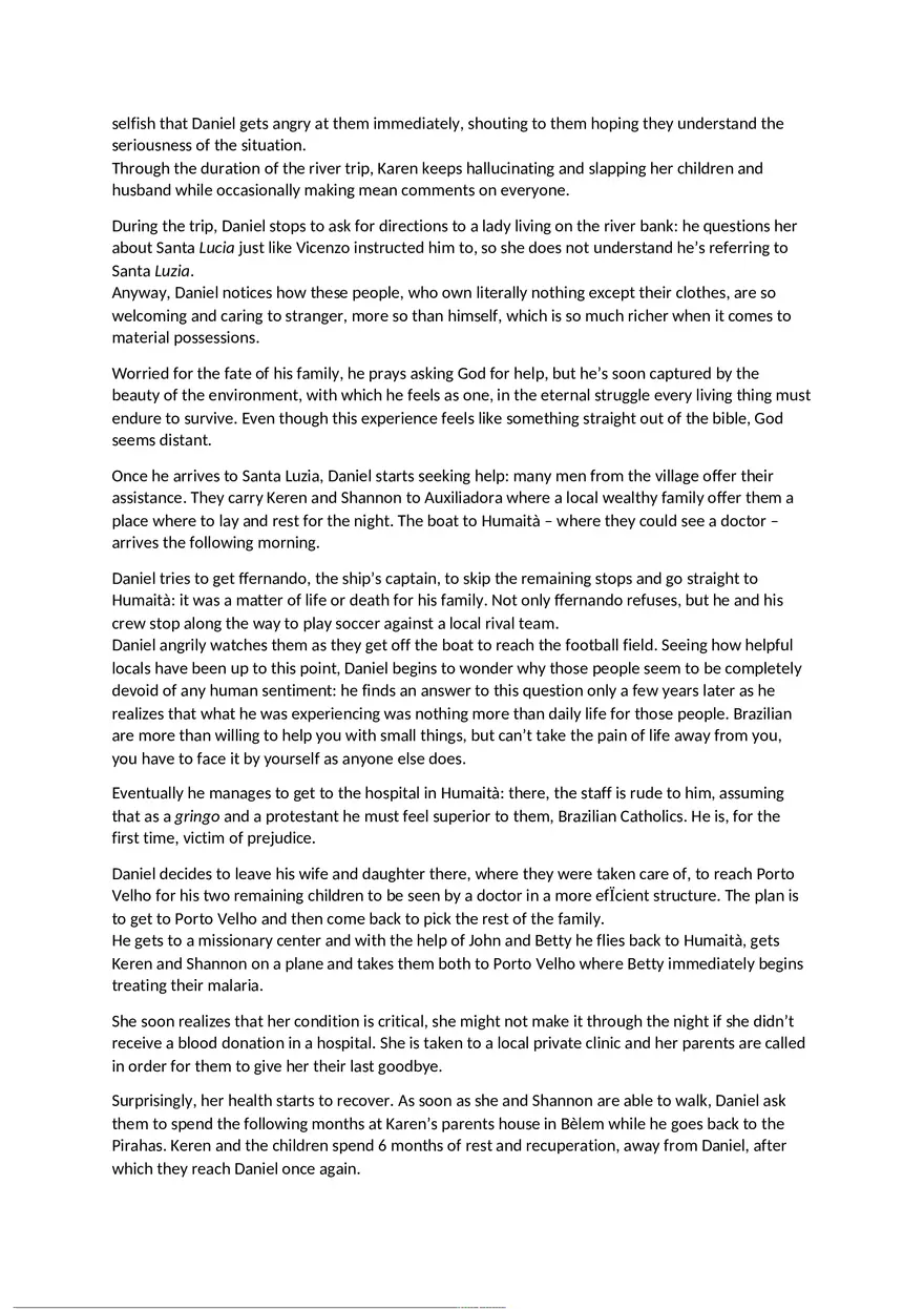 Don't Sleep, There are Snakes by Daniel Everett - Summary - Page 5