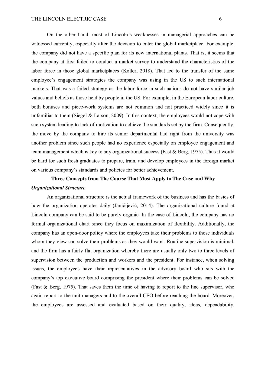 The Lincoln Electric Case - Page 5
