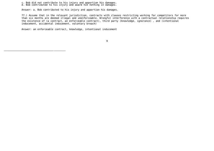 The Basic Purpose of Tort Law is to Punish Criminal Wrongdoers - Page 10