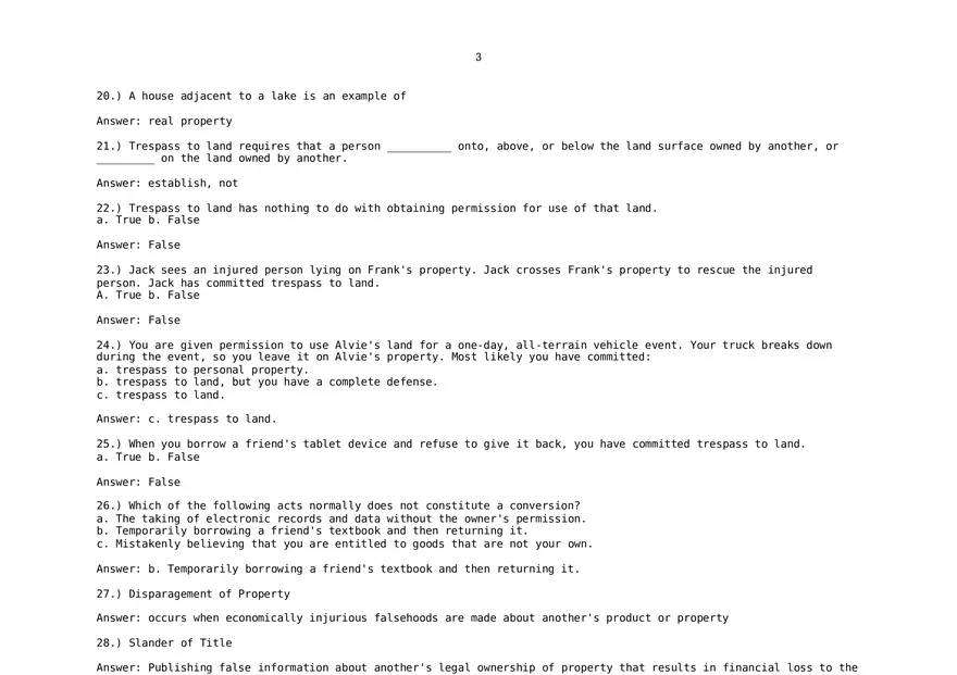 The Basic Purpose of Tort Law is to Punish Criminal Wrongdoers - Page 15