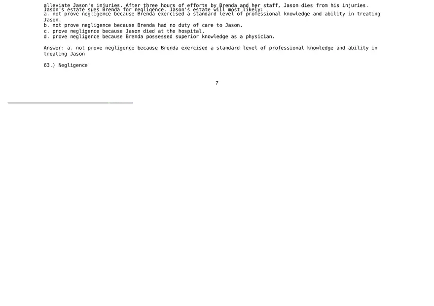 The Basic Purpose of Tort Law is to Punish Criminal Wrongdoers - Page 6