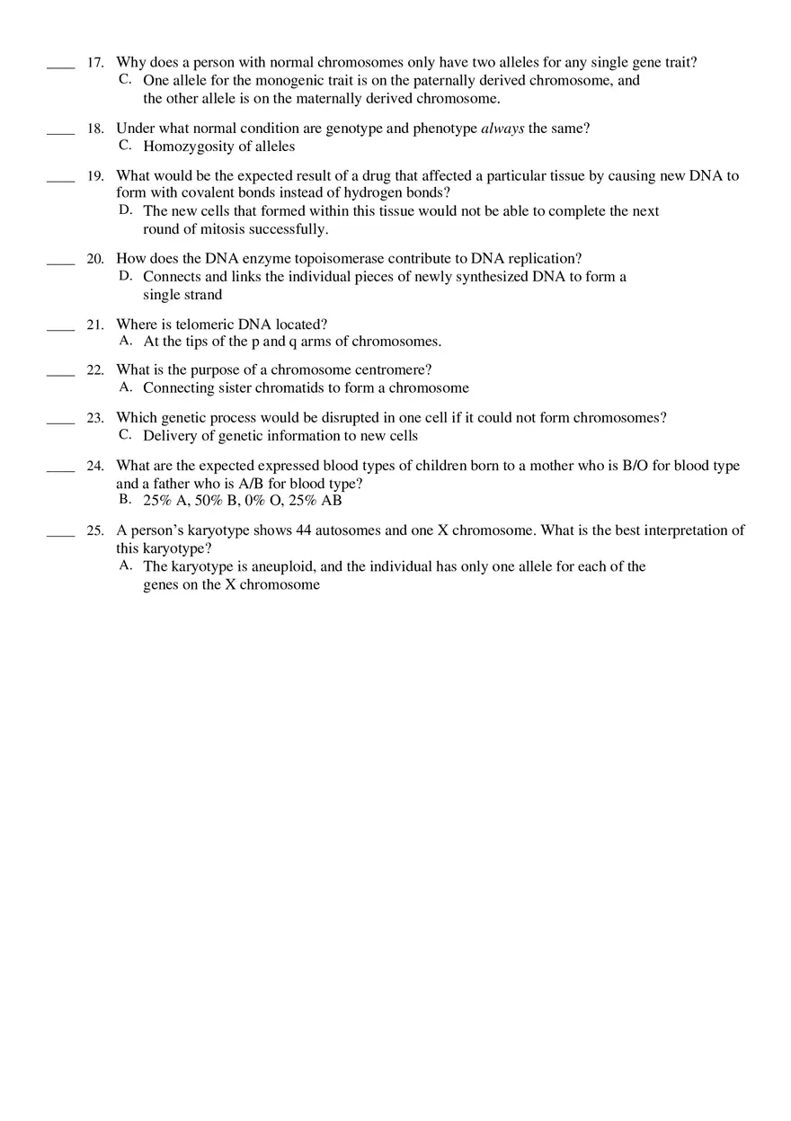 Chapter 1 DNA Structure and Function - Page 2