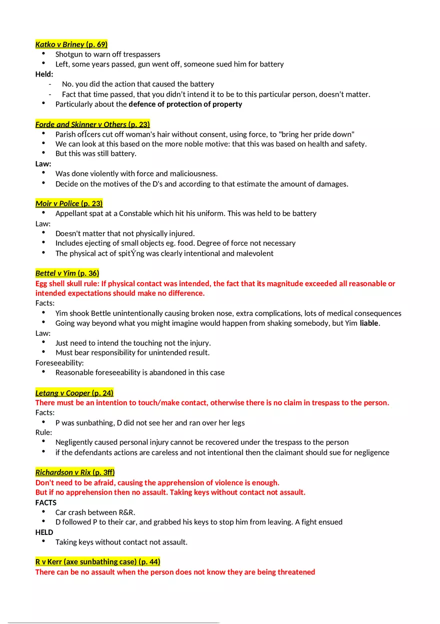 Other Intentional Torts - Page 2