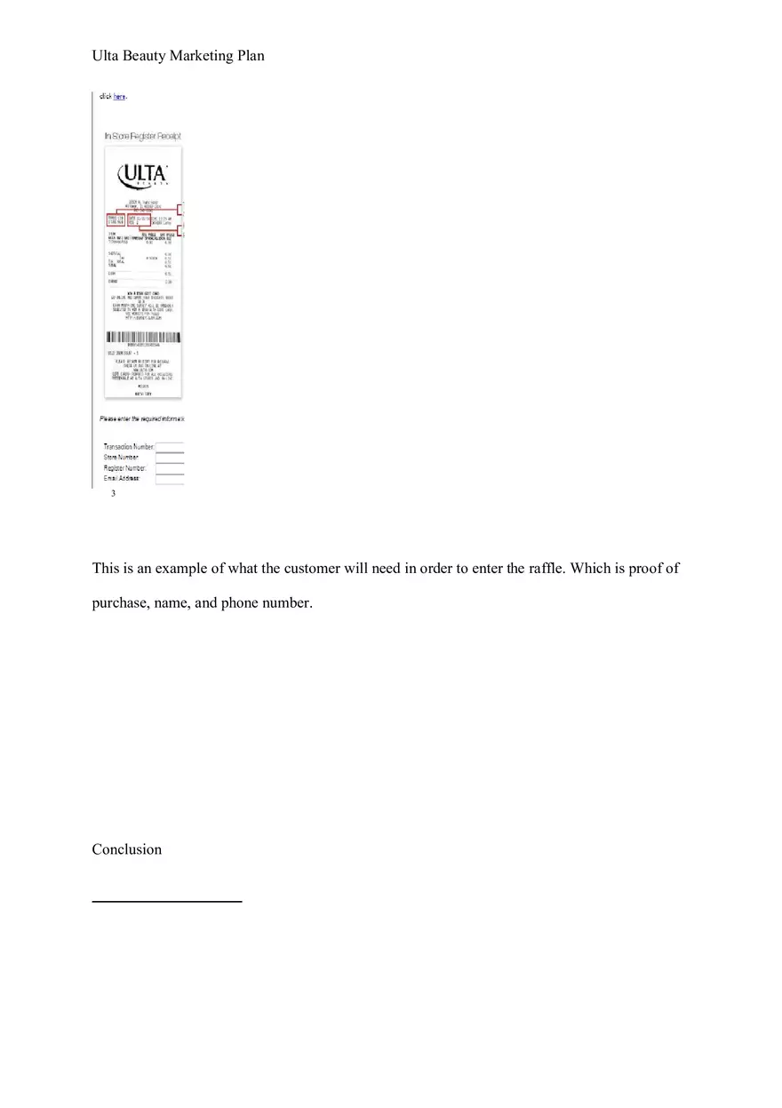 Ulta Beauty Marketing Plan - Page 8