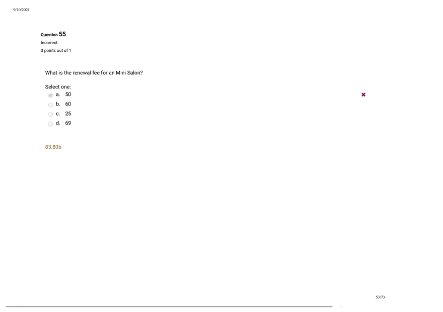 Written Prep Assessment  Attempt Review Part 6 - Page 3