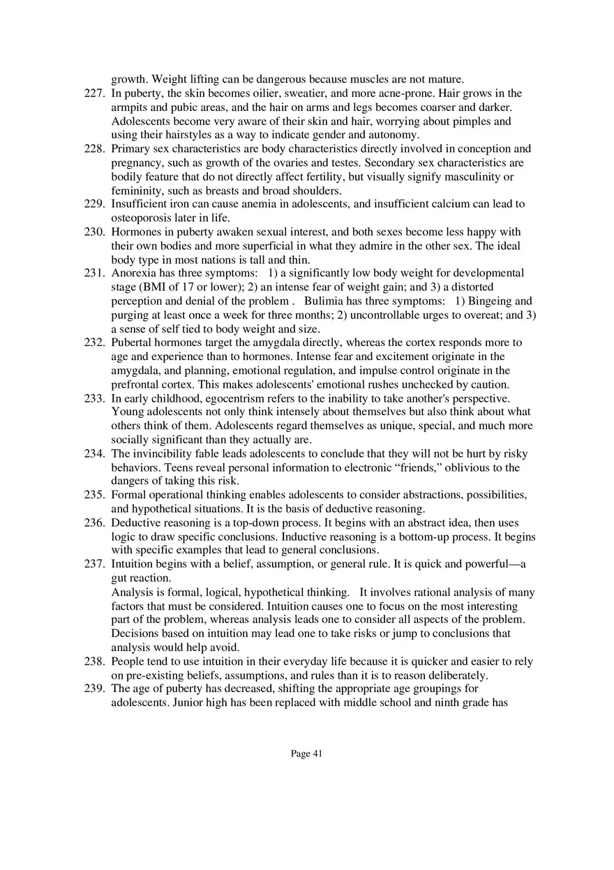 Chapter 09 Adolescence Text-Based Questions - Page 5
