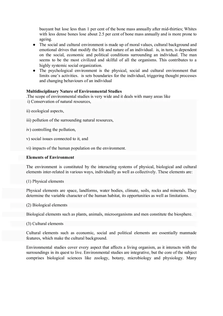 Definition and Concept of Environment - Page 2