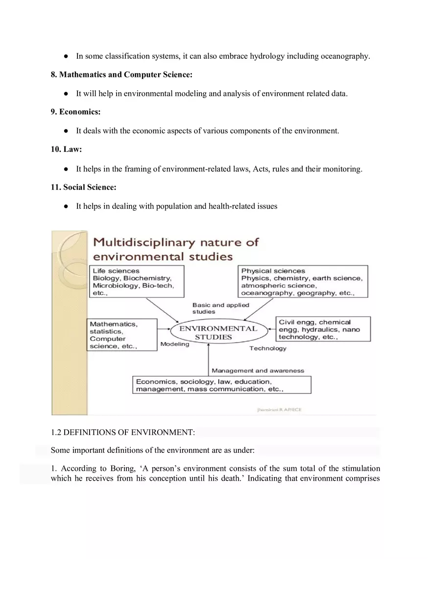 Definition and Concept of Environment - Page 5