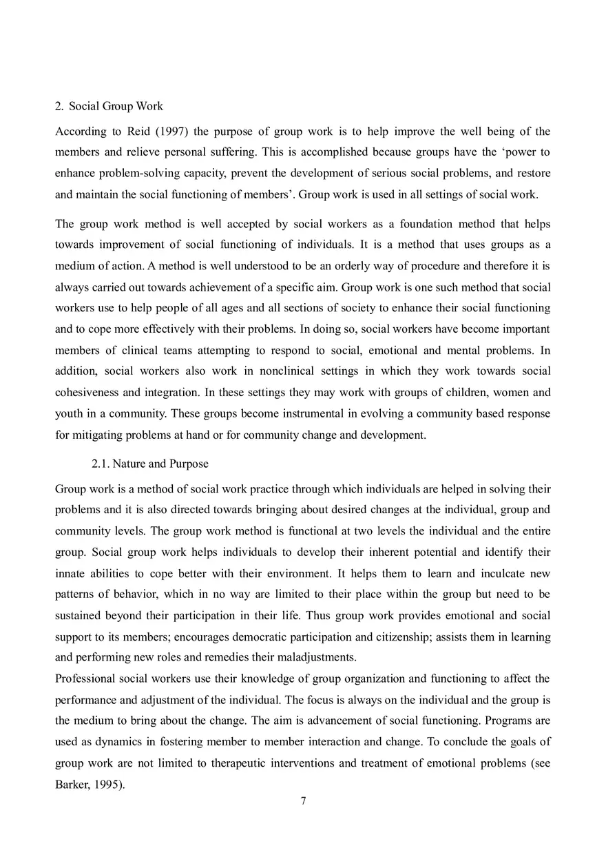 Principles and Methods of Social Work - Page 13