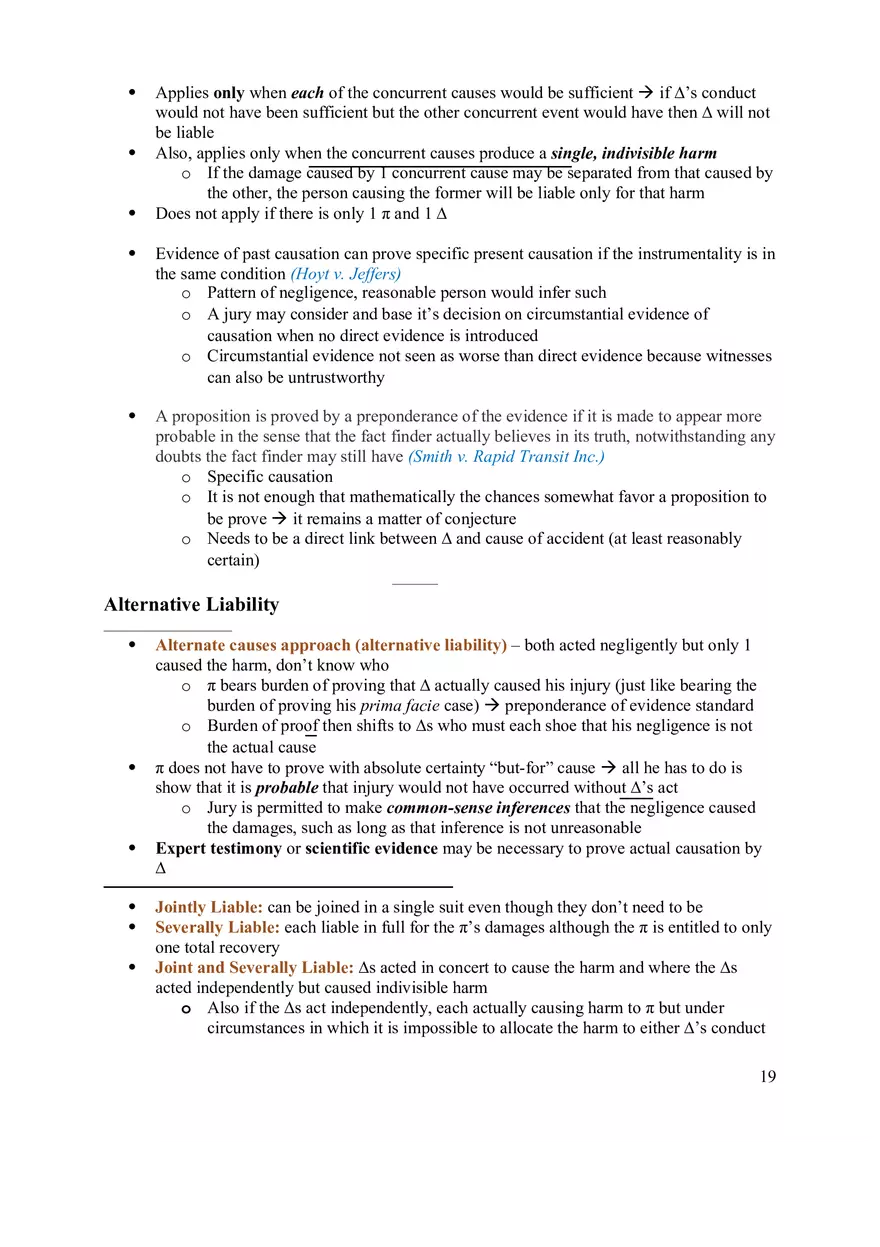 Intentional Torts - Page 2