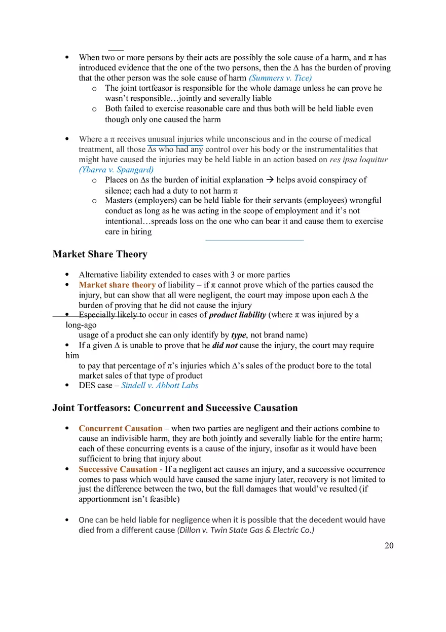 Intentional Torts - Page 3