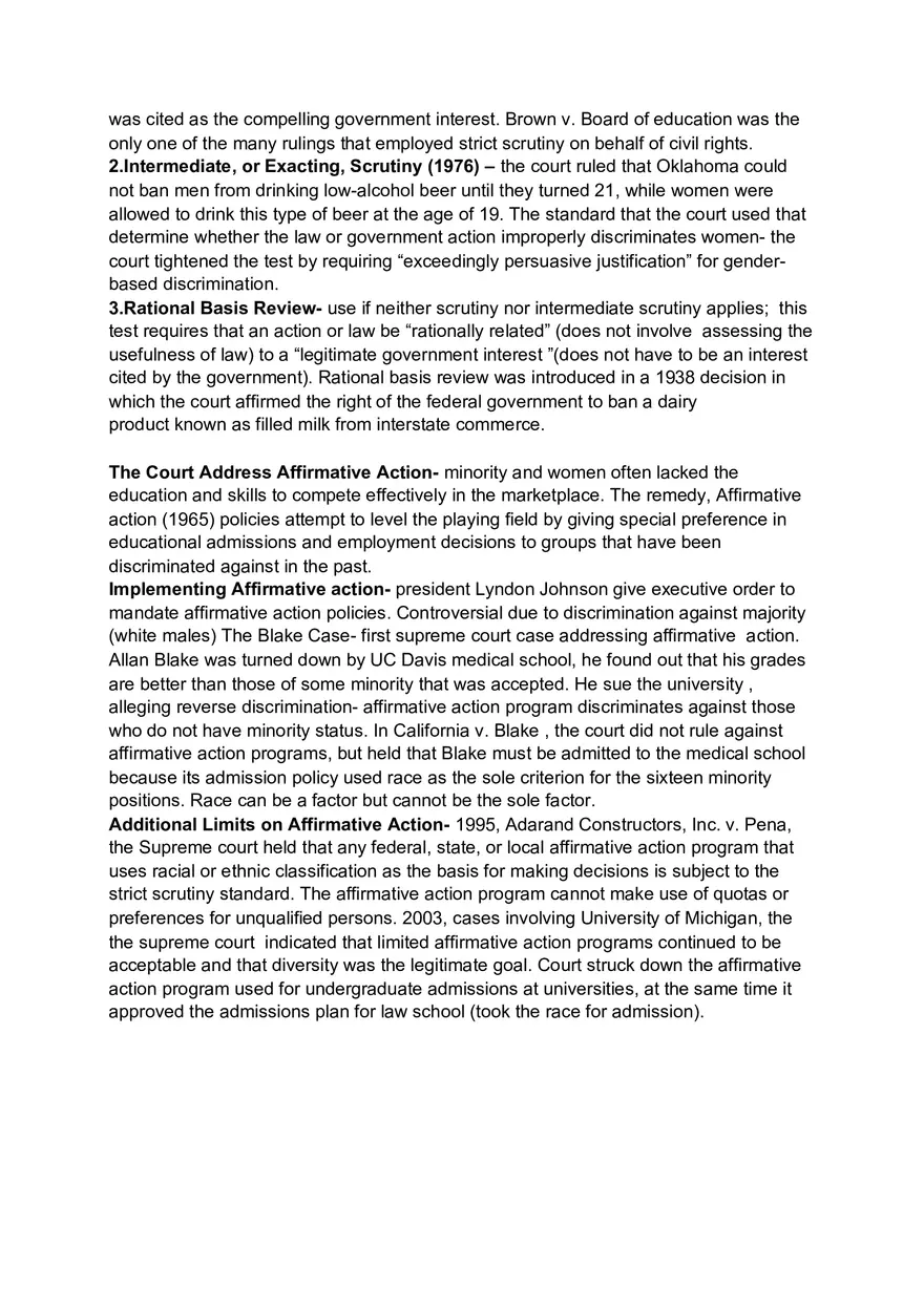 Chapter 5 Civil Rights Notes - Page 11