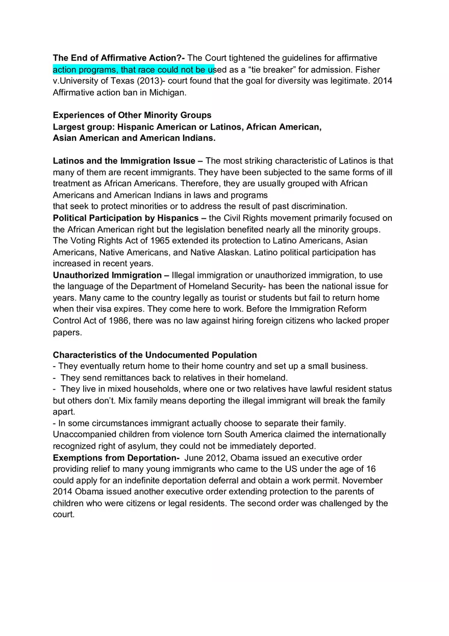 Chapter 5 Civil Rights Notes - Page 12