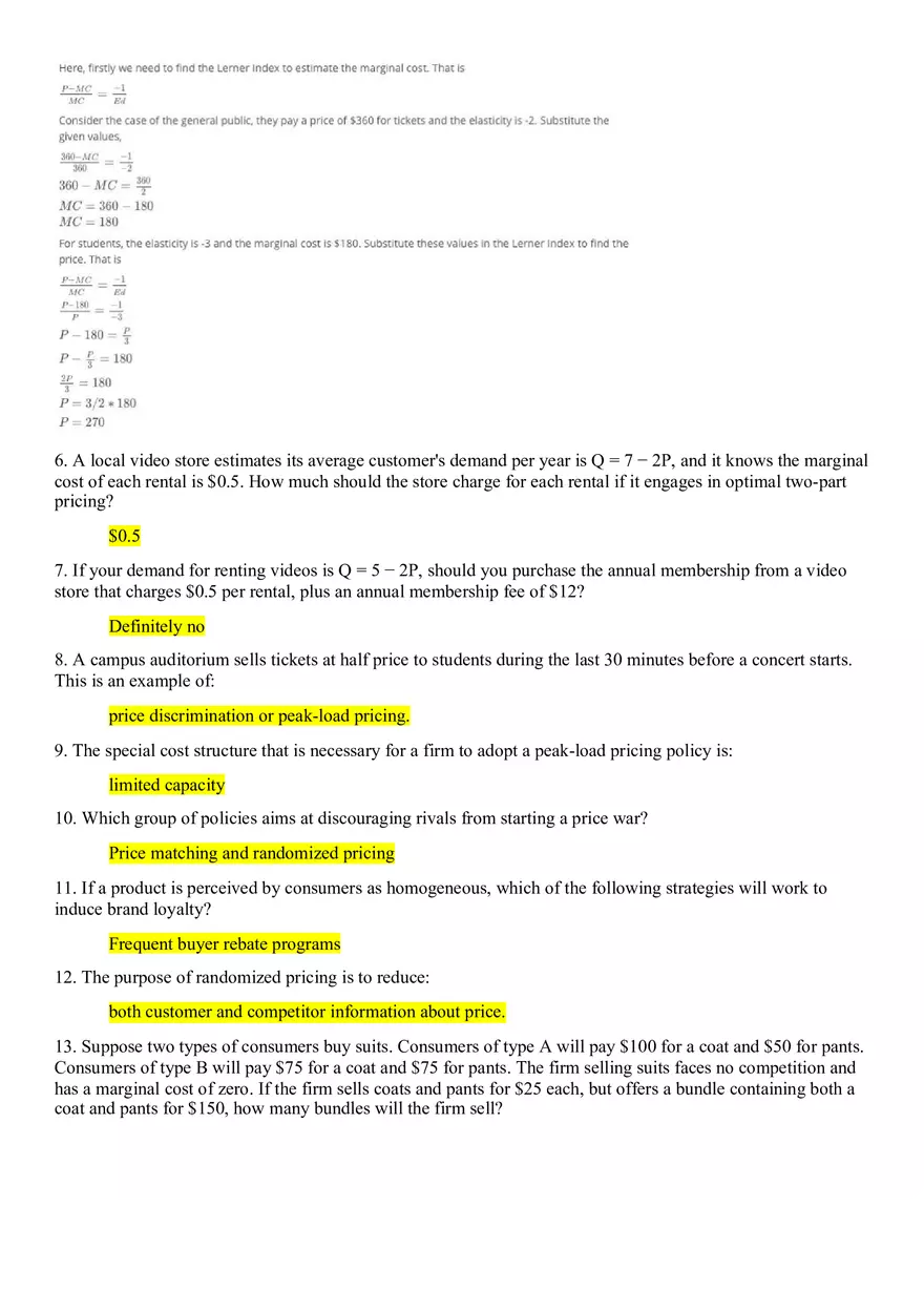 Econ Exam Chapter 11 - Page 7