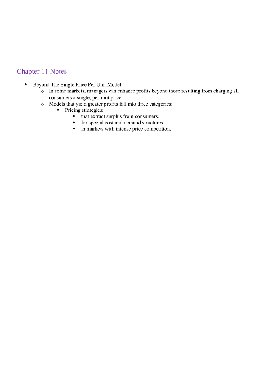 Econ Exam Chapter 11 - Page 1