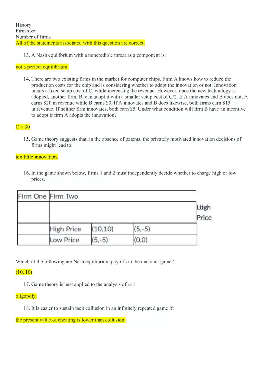 Econ Exam Chapter 11 - Page 5
