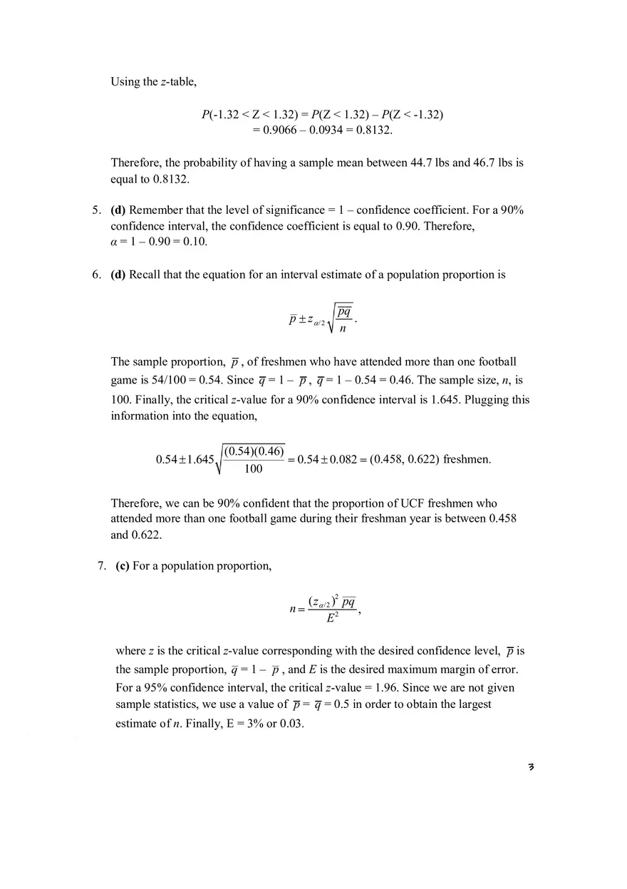 Answers to “Check Your Progress” Questions - Page 3