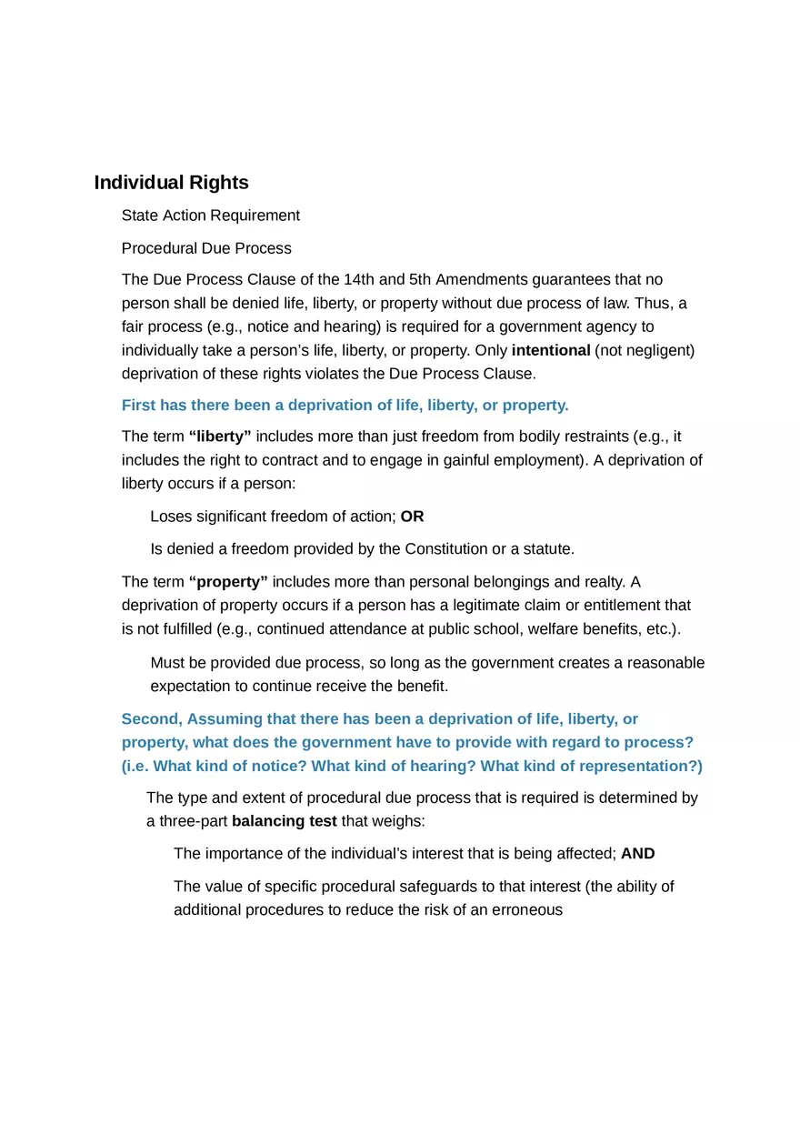 Individual Rights - Page 1