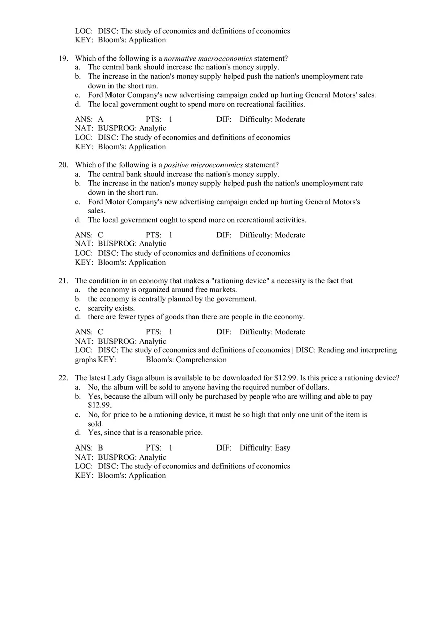 Chapter 1 What Economics Is About Part 1 - Page 6