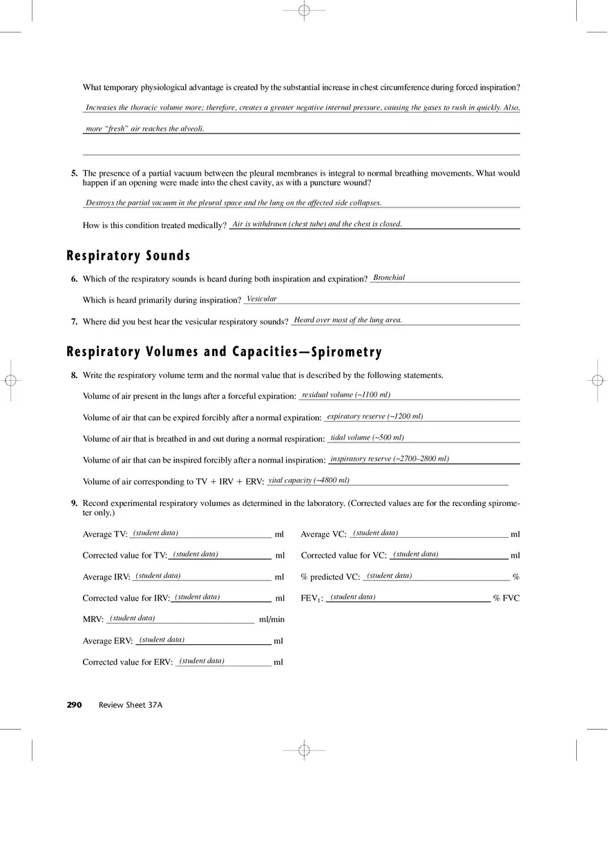 Mechanics of Respiration - Page 2