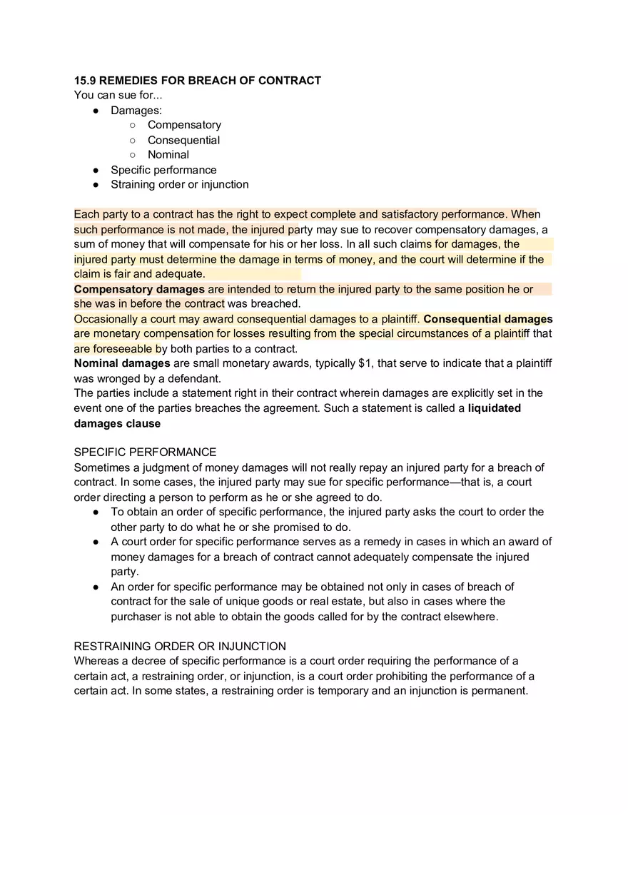 Chapter 15 Discharge of Contracts - Page 4