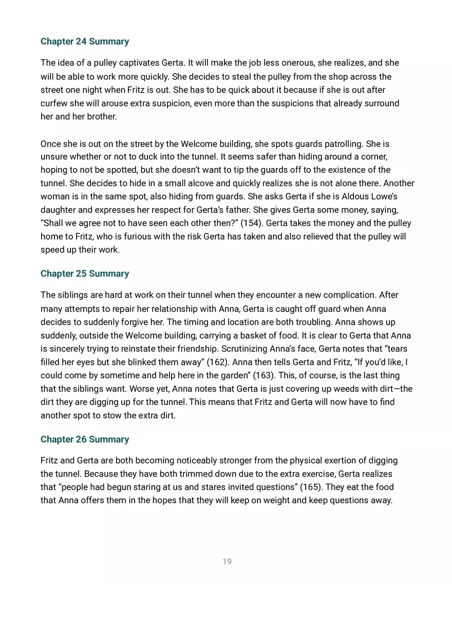 A Night Divided Summary and Analysis - Page 8