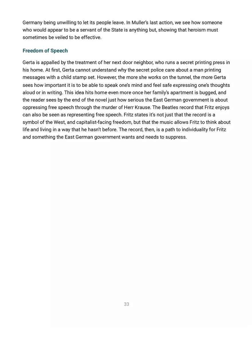 A Night Divided Summary and Analysis - Page 23