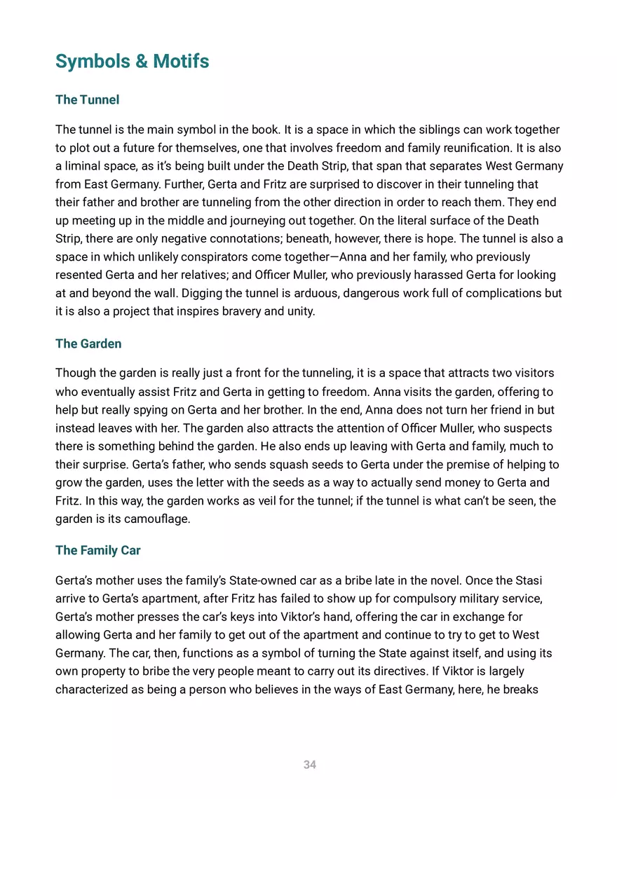 A Night Divided Summary and Analysis - Page 25