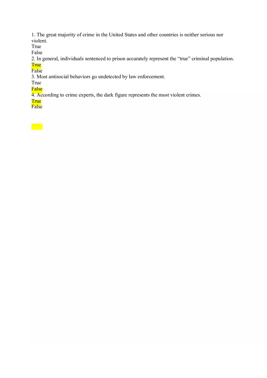 Chapter 1 Introduction to Criminal Behavior - Page 4