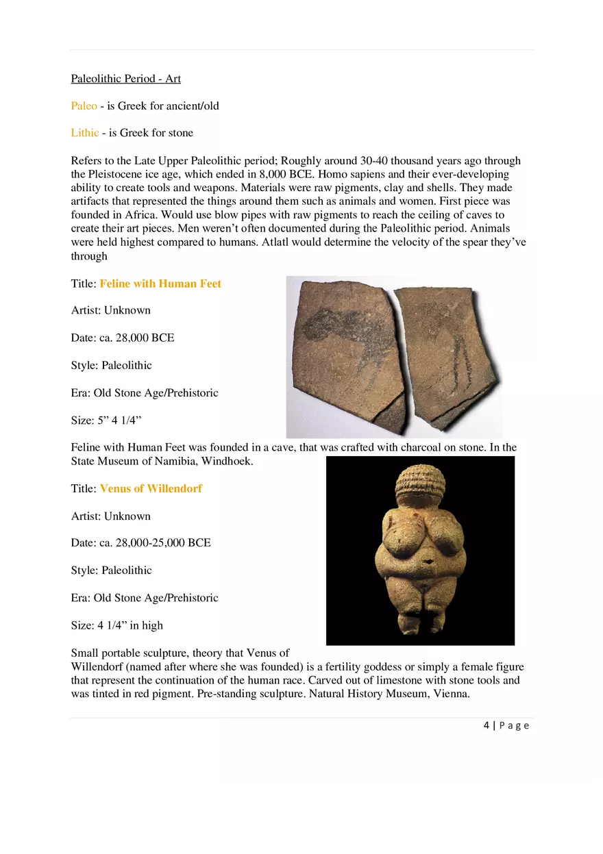 Chapter 1 Art in the Stone Age - Page 4