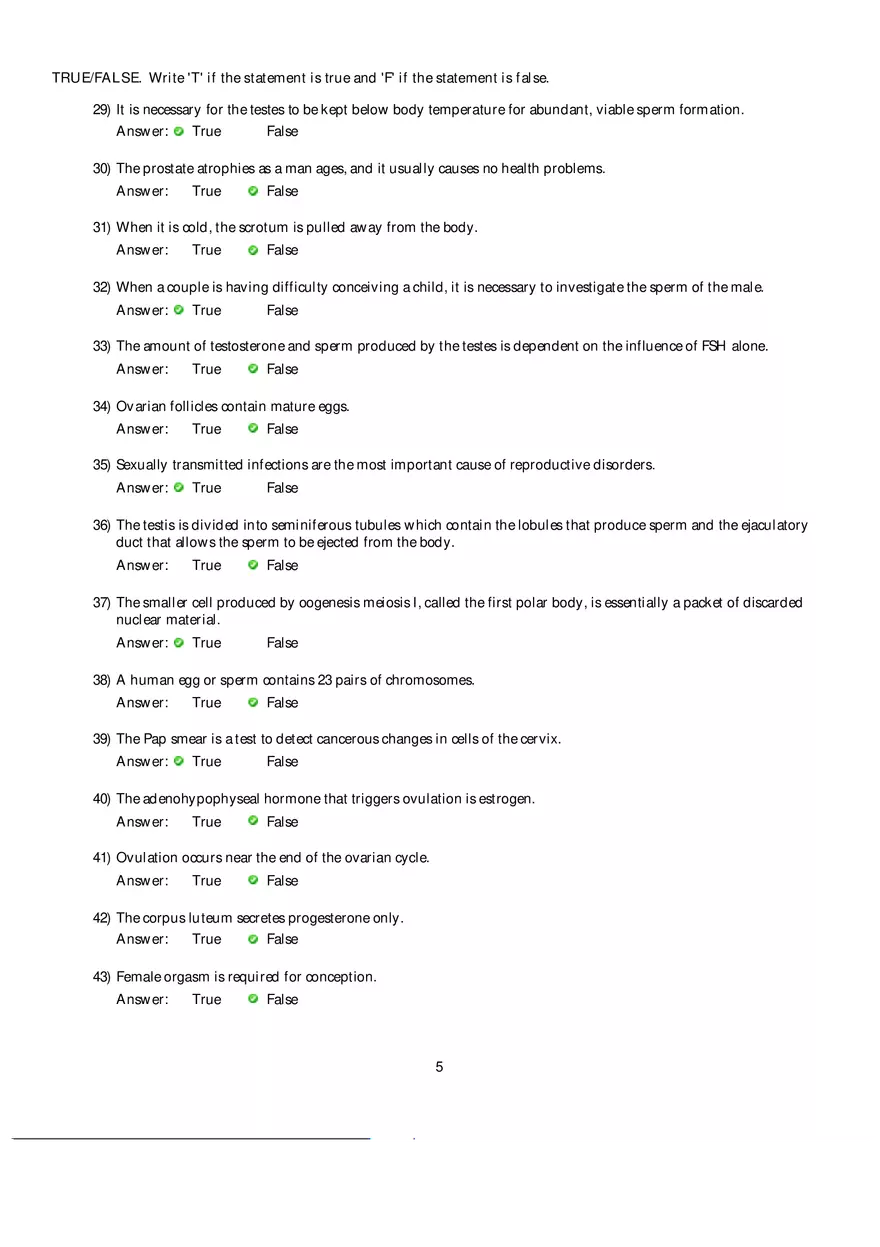 Mammalian Physiology Exam Ch.27 - Page 12