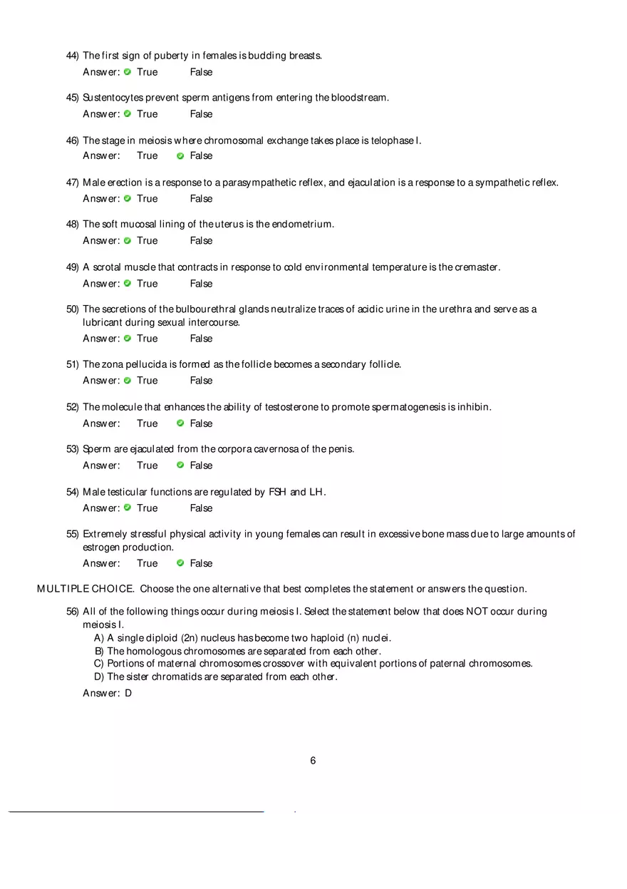 Mammalian Physiology Exam Ch.27 - Page 13