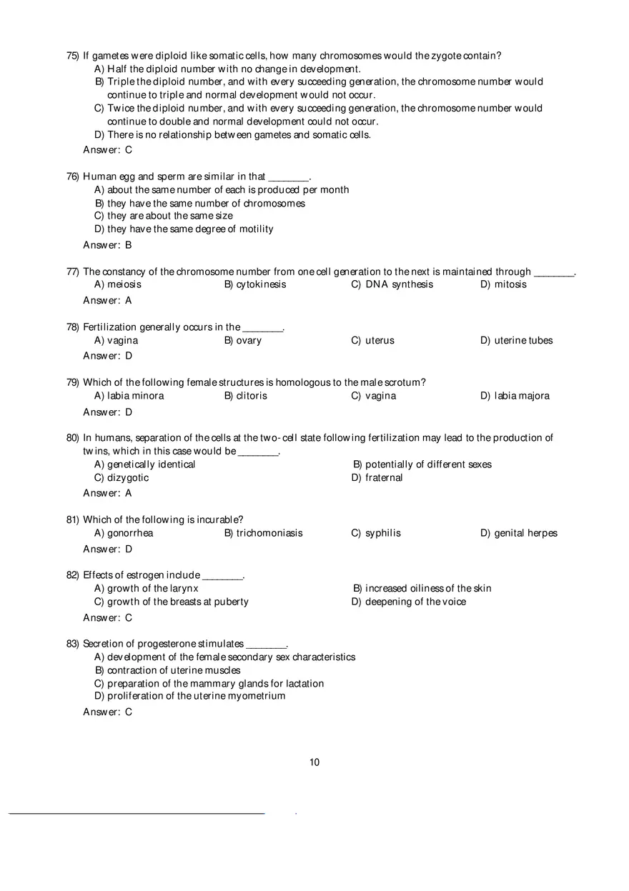 Mammalian Physiology Exam Ch.27 - Page 17