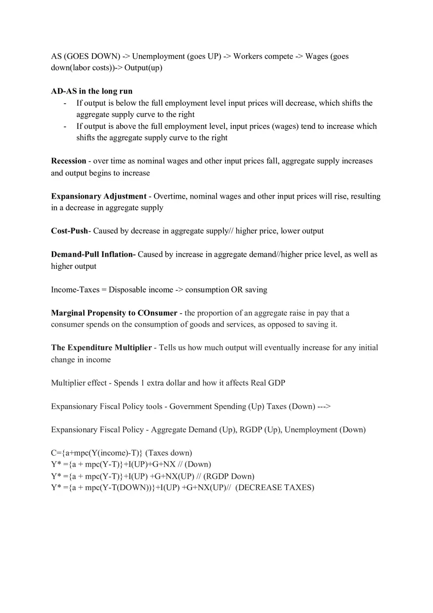 What is Economics Notes - Page 7