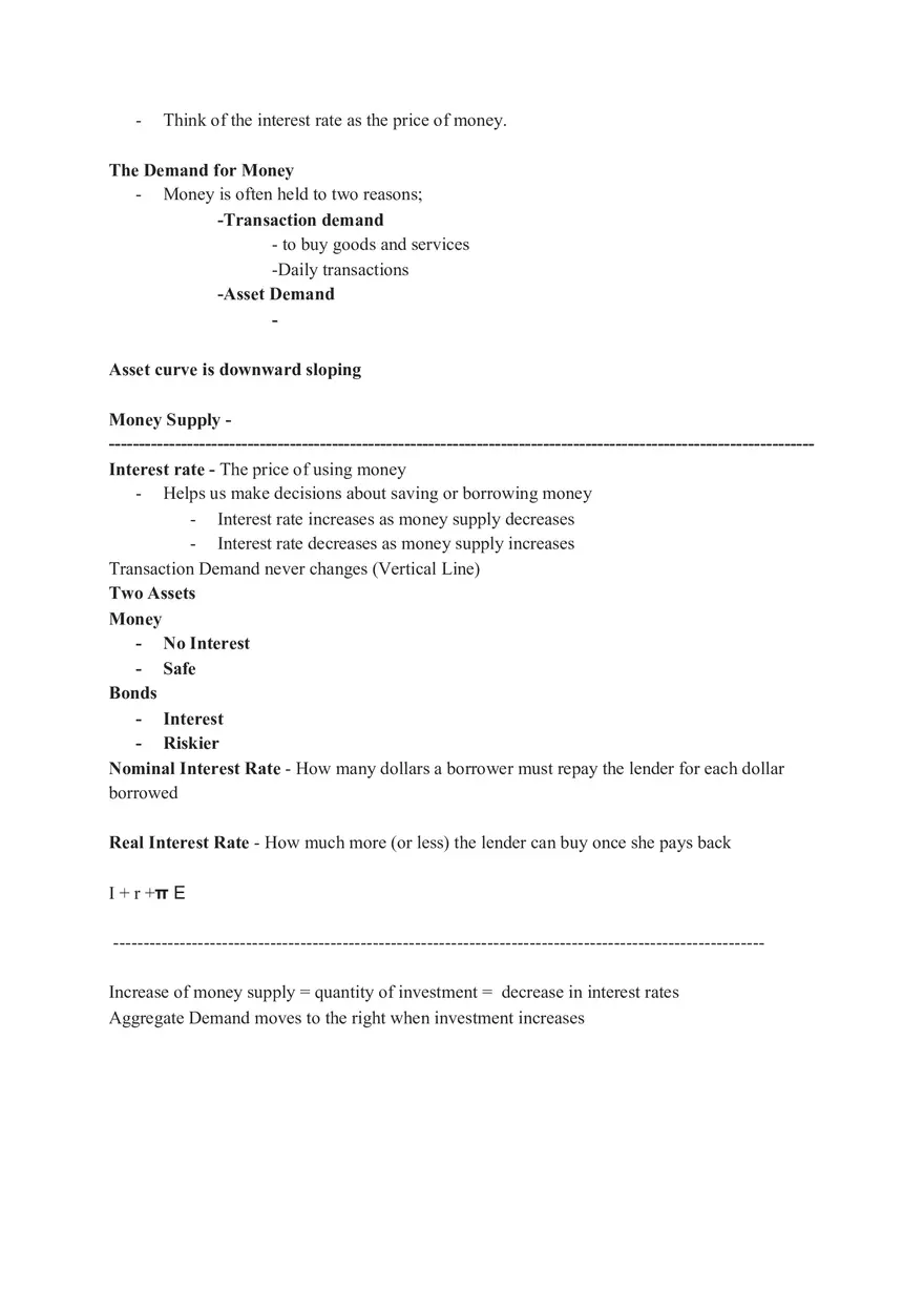 What is Economics Notes - Page 11