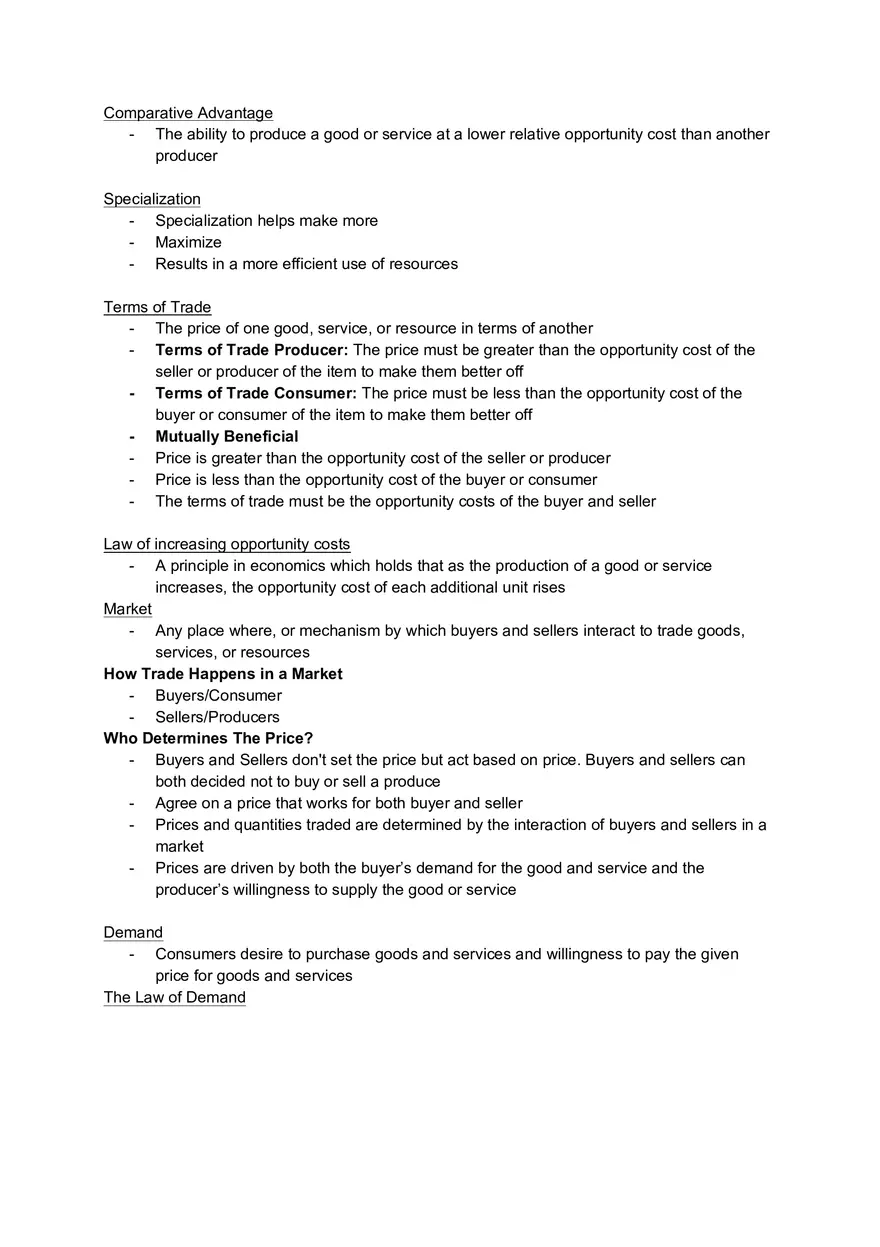 What is Economics Notes - Page 2