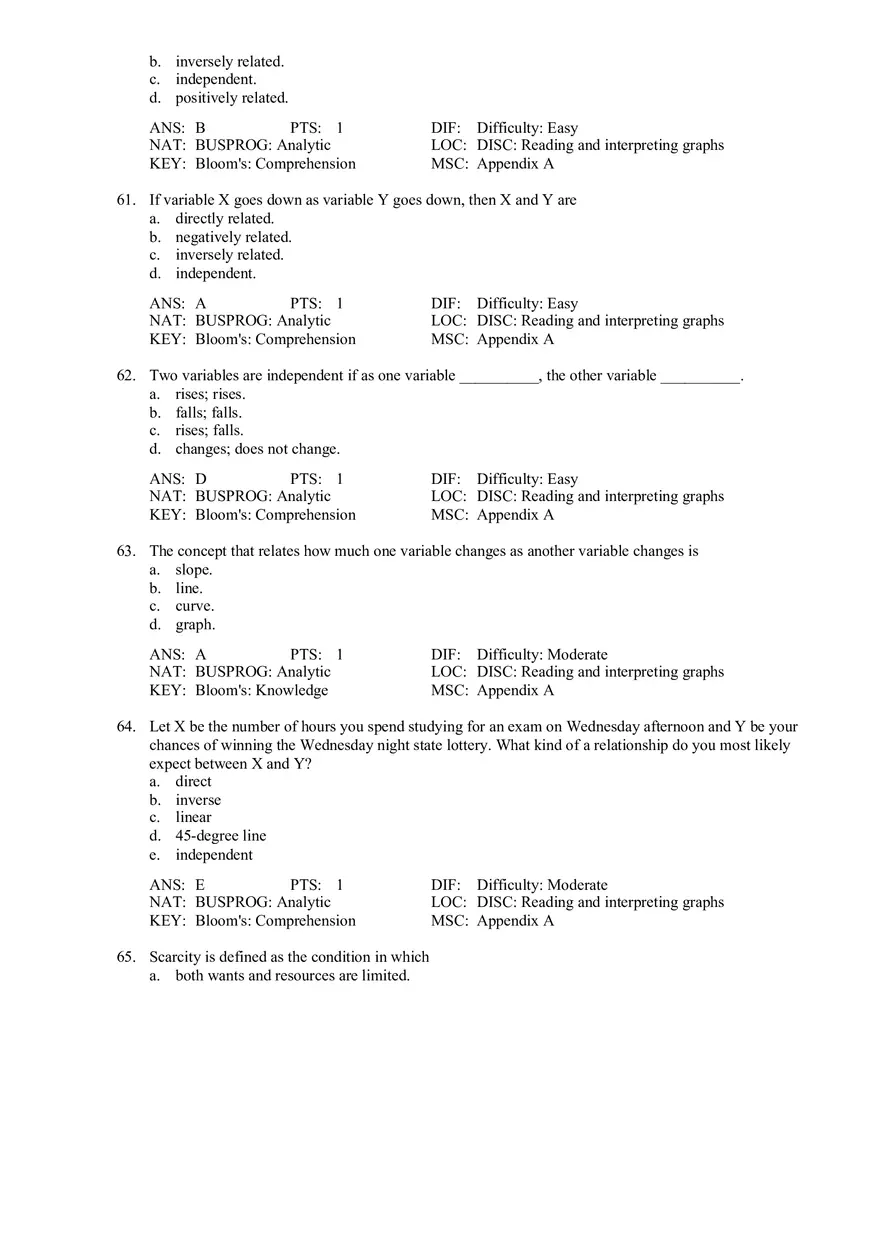 Chapter 1 What Economics Is About Part 2 - Page 4