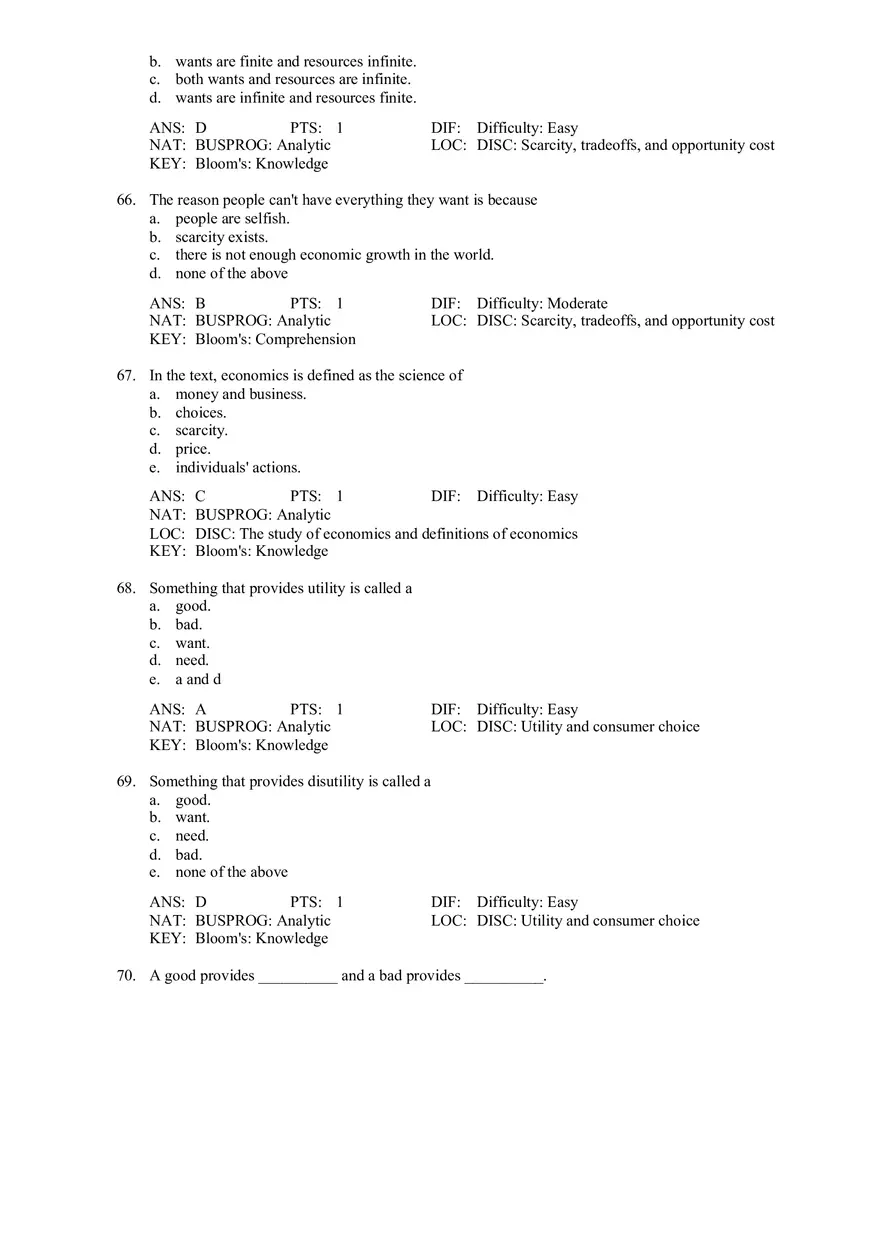 Chapter 1 What Economics Is About Part 2 - Page 5