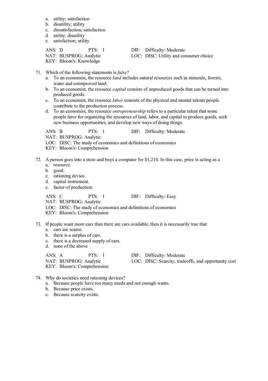Chapter 1 What Economics Is About Part 2 - Page 6