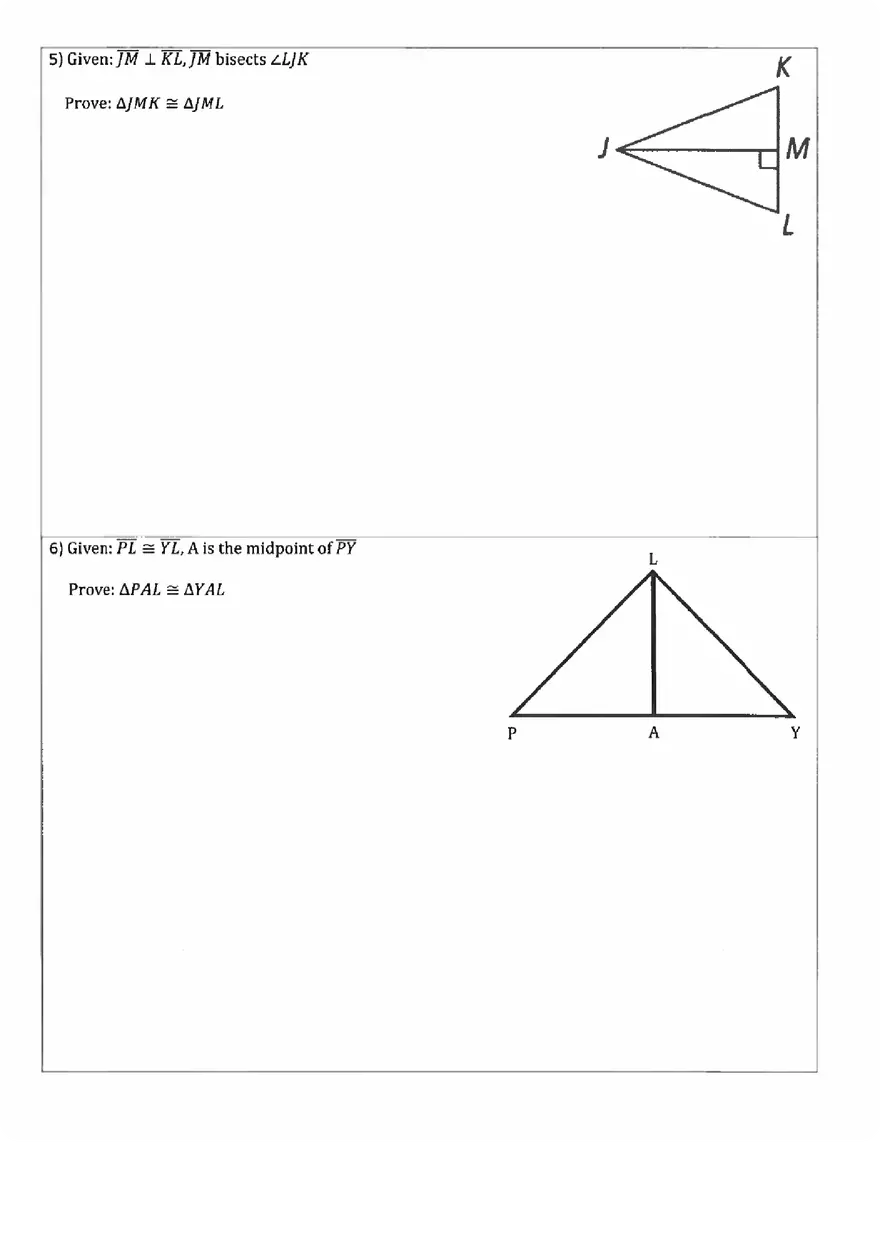 Unit 4.2 Congruent Triangles - Page 7