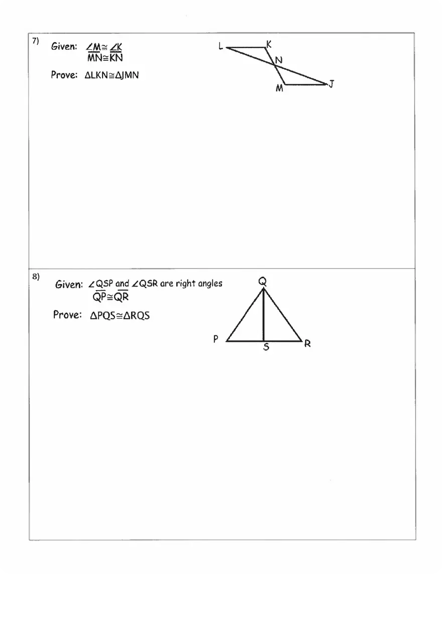 Unit 4.2 Congruent Triangles - Page 8