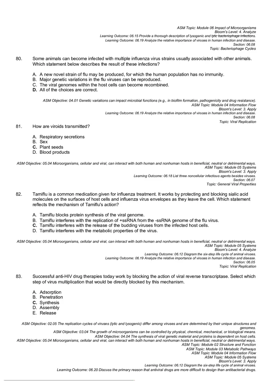 Microbiology CH-06 Key 2 - Page 8