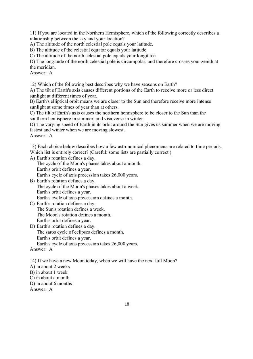 2.4 Mastering Astronomy Reading Quiz - Page 3