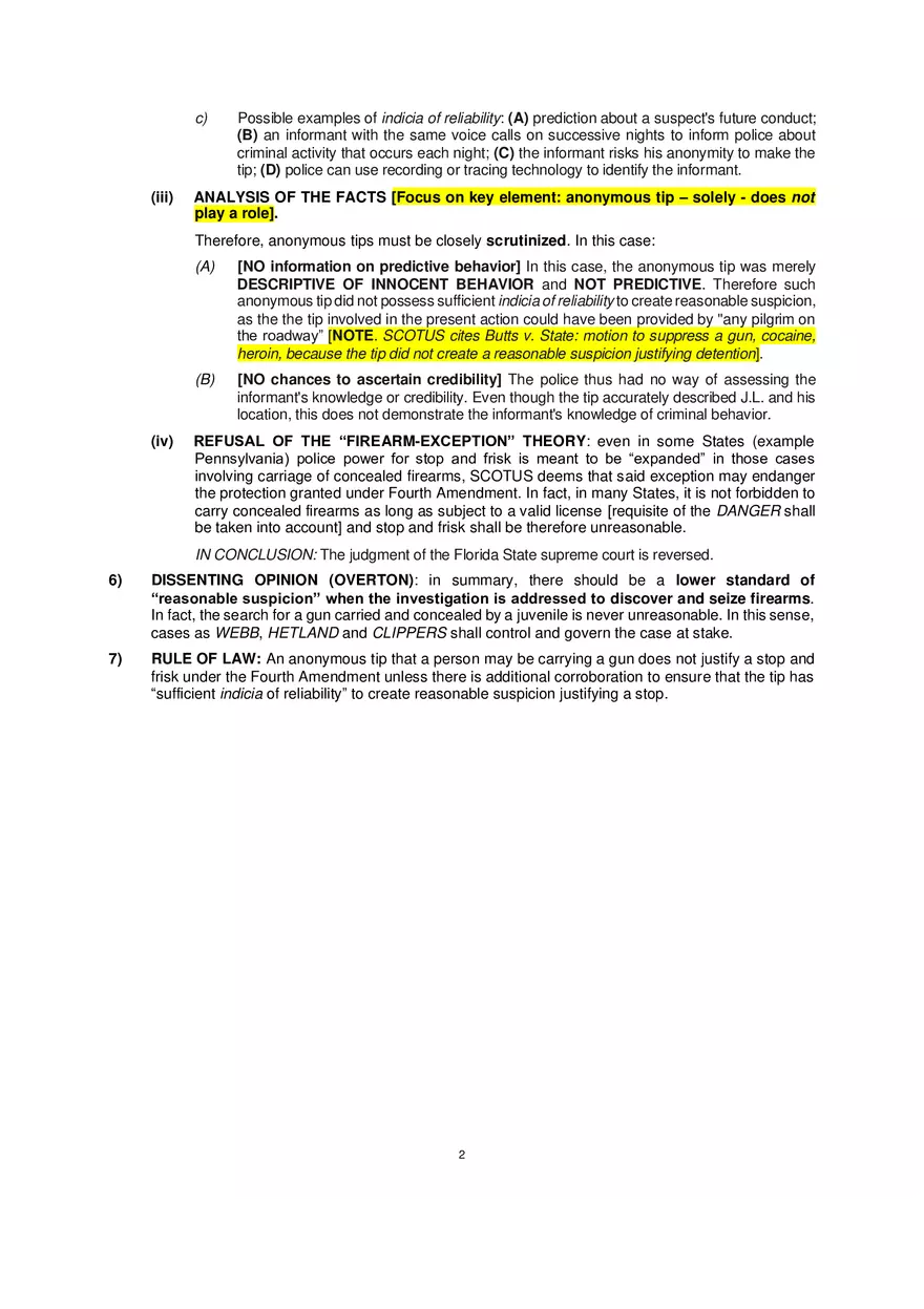 Florida v JL - Page 2